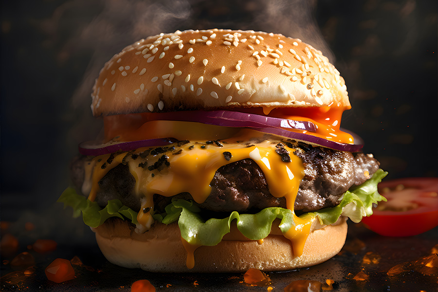Burger (Rindfleisch)